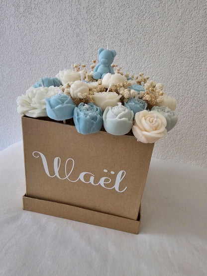 Bouquet de bougie à offrir
