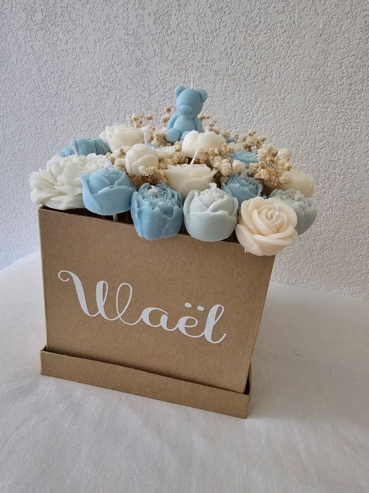Bouquet de bougie à offrir